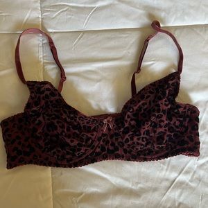 Leopard Bra